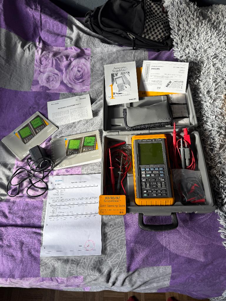 Fluke PM 97 50MHz Scopemeter, Doe-het-zelf en Bouw, Meetapparatuur, Nieuw, Accessoires, Ophalen of Verzenden