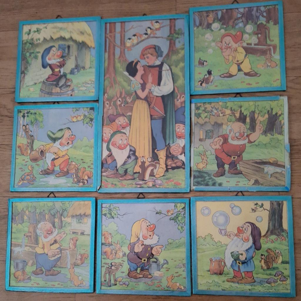 SNEEUWWITJE en de zeven dwergen (CADUM), Verzamelen, Disney, Ophalen, Sneeuwwitje of Doornroosje, Zo goed als nieuw