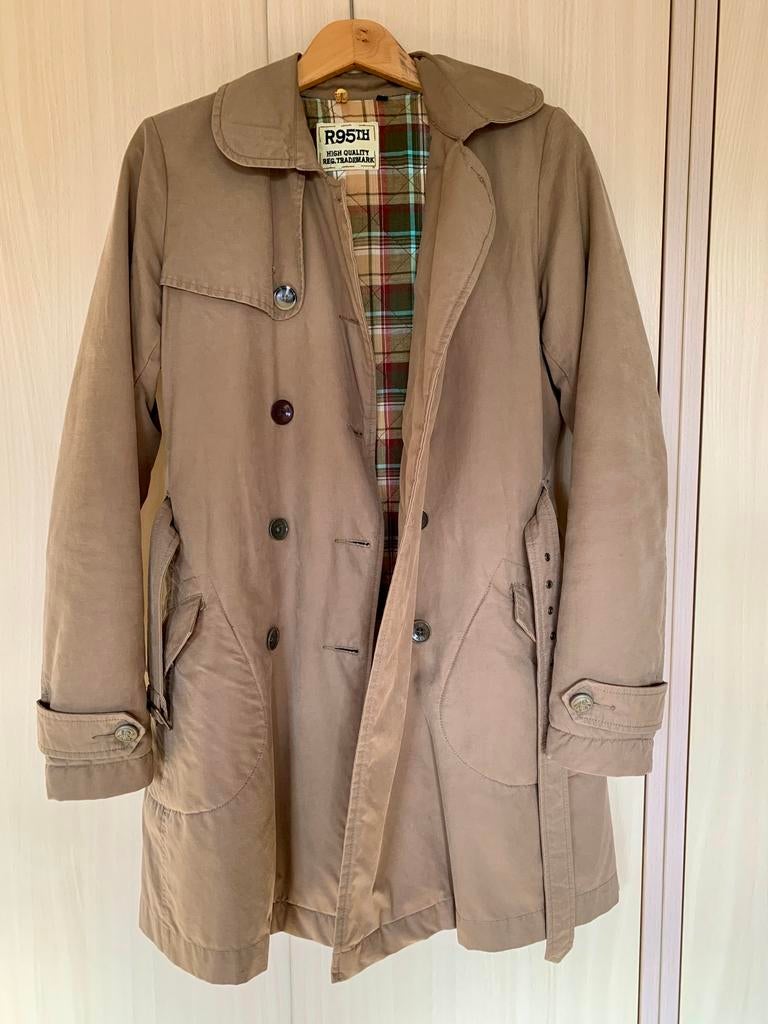 Gevoerde trenchcoat, Kleding | Dames, R59th, Bruin, Ophalen of Verzenden, Maat 36 (S)