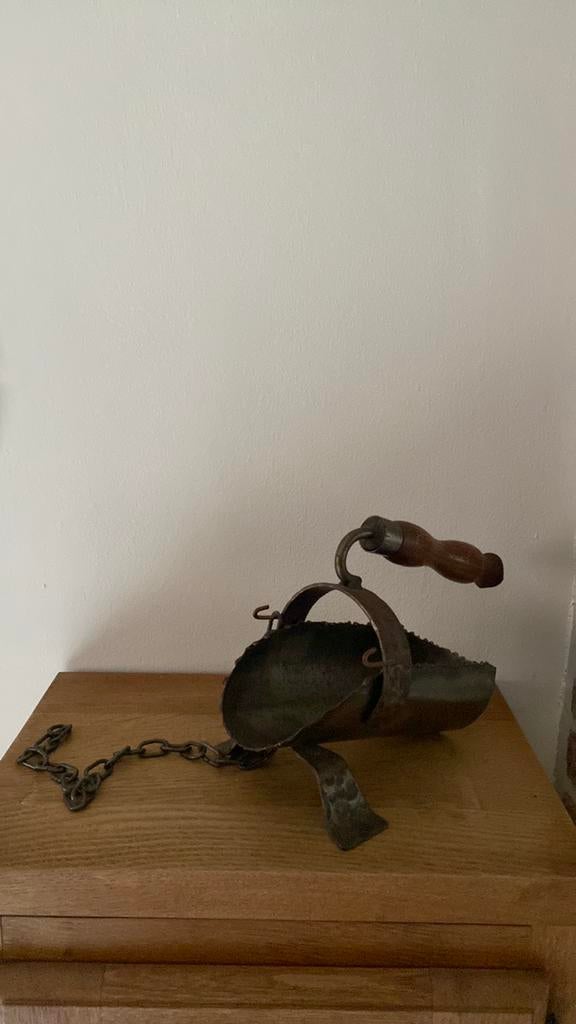 Ancienne pelle mesure (gabarit) de magasin, Antiquités & Art