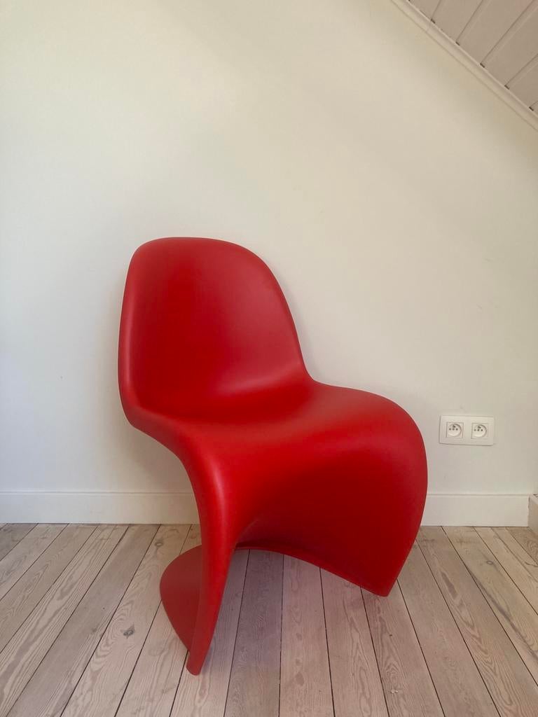 Panton stoelen, Huis en Inrichting, Stoelen, Ophalen, Kunststof, Zo goed als nieuw, Vier