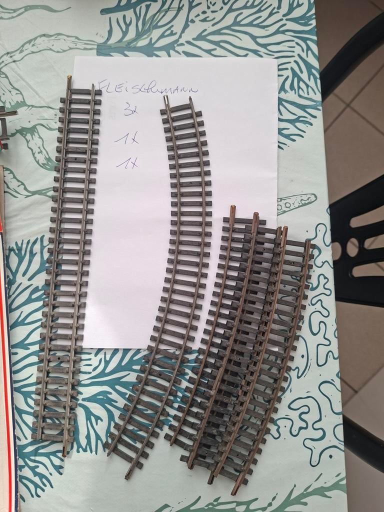 Fleischmann spoorlijnen, Hobby en Vrije tijd, Modeltreinen | Overige schalen, Ophalen of Verzenden, Fleischmann