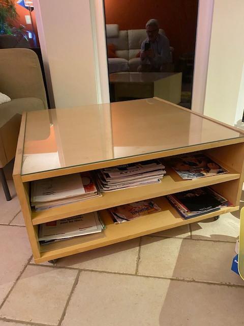 mobilier- table de salon, Enlèvement, Comme neuf