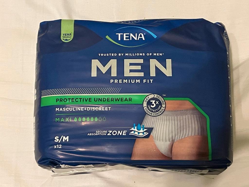 Pak TENA Men Active Fit Pants Plus S/M 12 stuks NIEUW, Diversen, Verpleegmiddelen, Nieuw, Ophalen