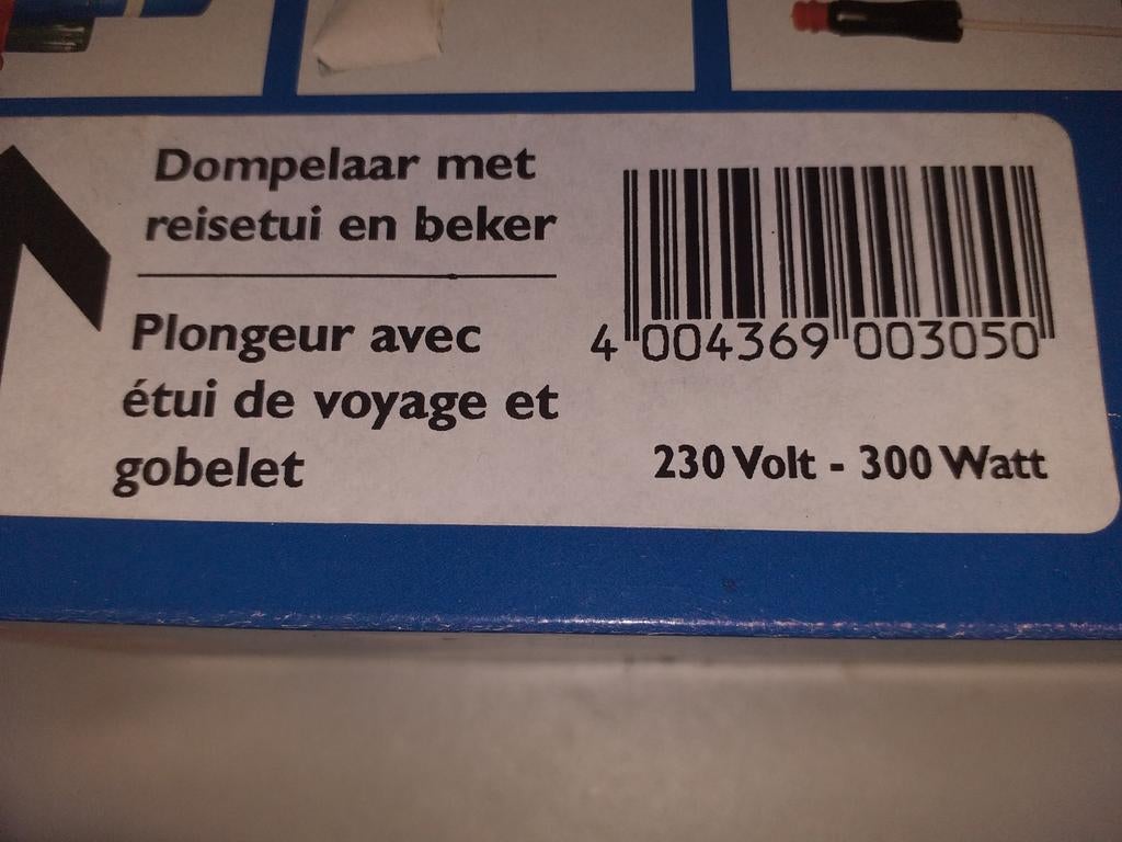 Eau chaude plongeur 230v 300w, Enlèvement, Comme neuf