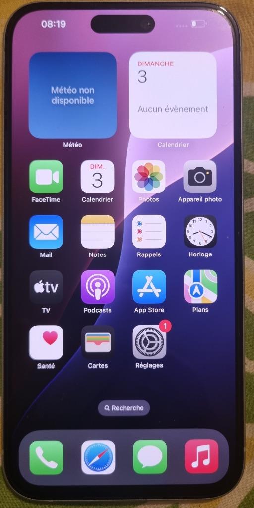 iPhone 15 plus 128 GB dubbele e-sim-batterij 100% klr.Groen, Telecommunicatie, Mobiele telefoons | Apple iPhone, 128 GB, Ophalen of Verzenden