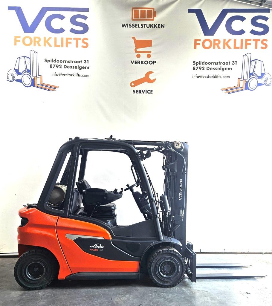 LPG heftruck Linde 2 ton demo toestel, Zakelijke goederen, LINDE, Heftruck, 1000 tot 2000 kg, Ophalen