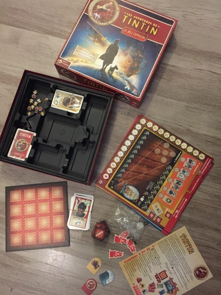 Jeu de société Tactic Les aventures de Tintin, Enlèvement ou Envoi, Neuf