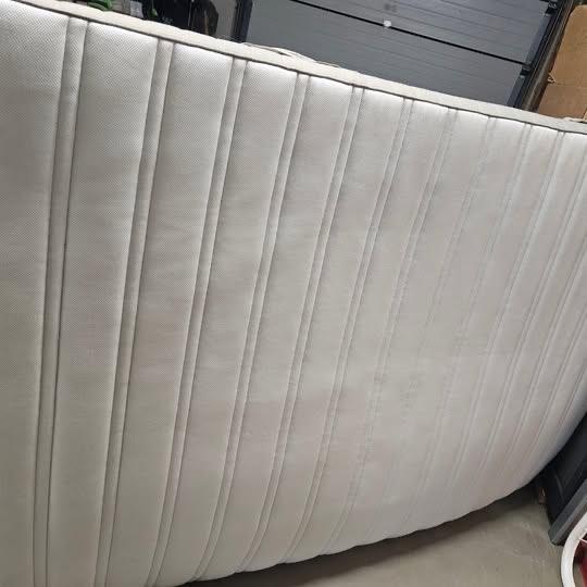 twijfelaar en matras, Huis en Inrichting, Ophalen, 140 cm, Zo goed als nieuw, Twijfelaar