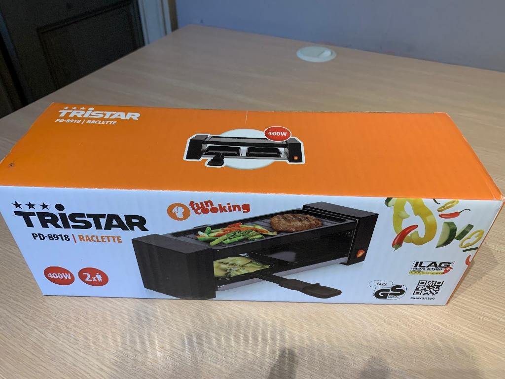 Gourmet/raclette machine NIEUW!!, Ophalen of Verzenden, Nieuw, Minder dan 4 personen