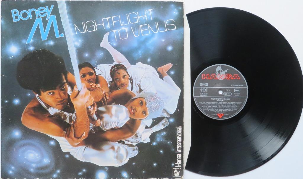 Boney.M. - Nightflight to Venus. Lp, Ophalen of Verzenden, Gebruikt, 12 inch, Disco