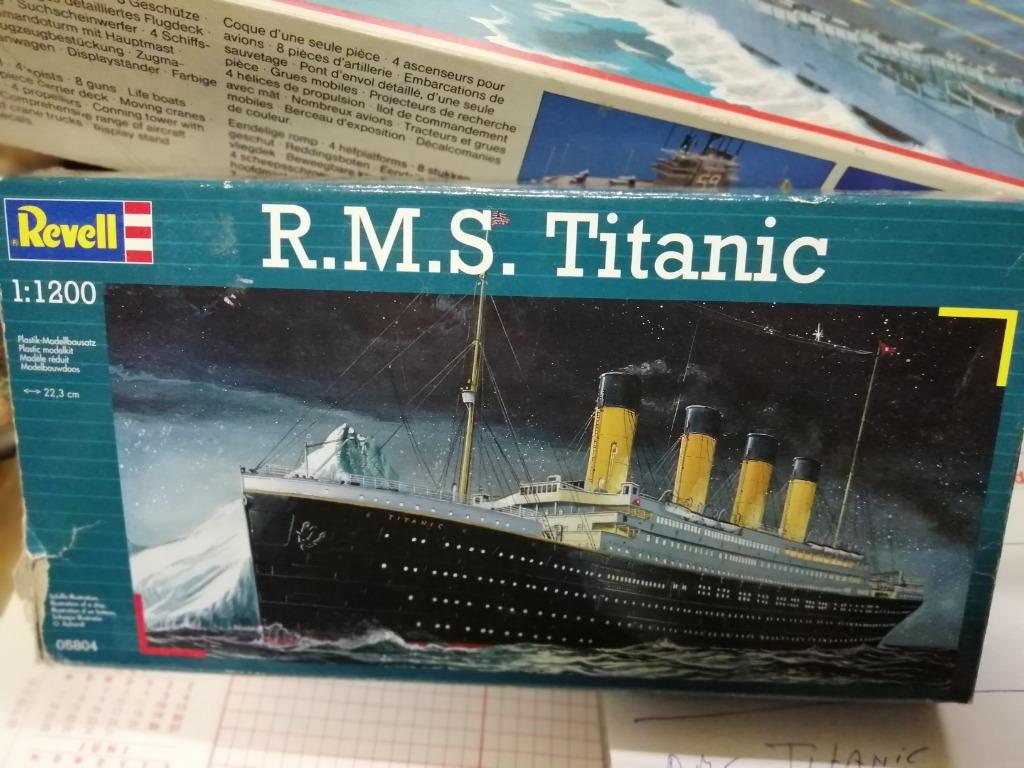 RMS Titanic, Enlèvement, Comme neuf, 1:50 à 1:200, Revell
