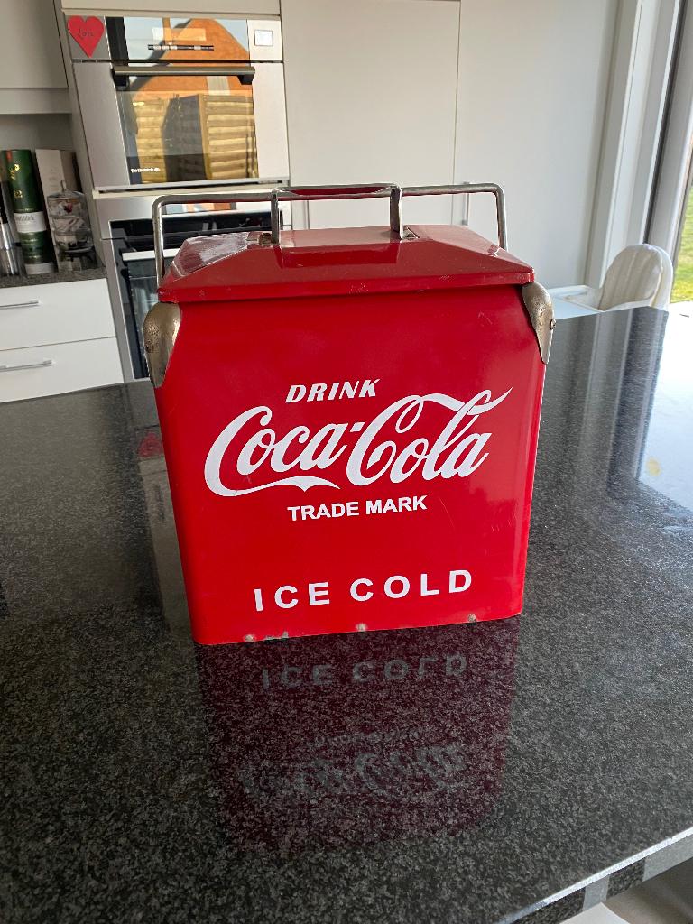 Oude frigobox Coca-Cola, Ophalen, Gebruikt, Koelbox