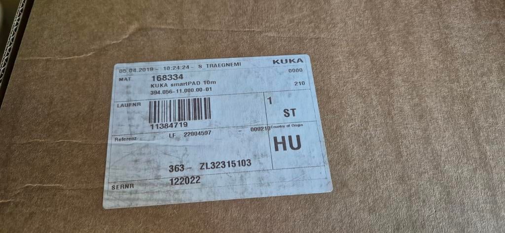 KUKA KRC4 00-168-334 SmartPad Control Panel, Diversen, Overige Diversen, Zo goed als nieuw, Ophalen of Verzenden