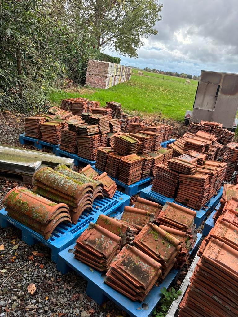 Degelijke platte stormpannen, Ophalen, Zo goed als nieuw