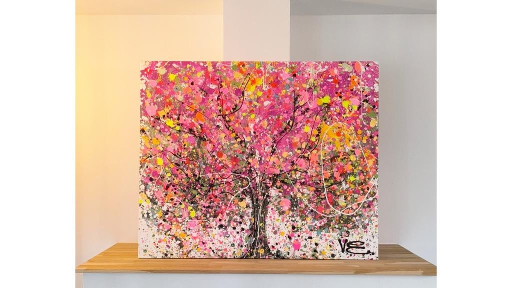 Peinture / tableau de Violeta Endo. 100/118., Enlèvement ou Envoi