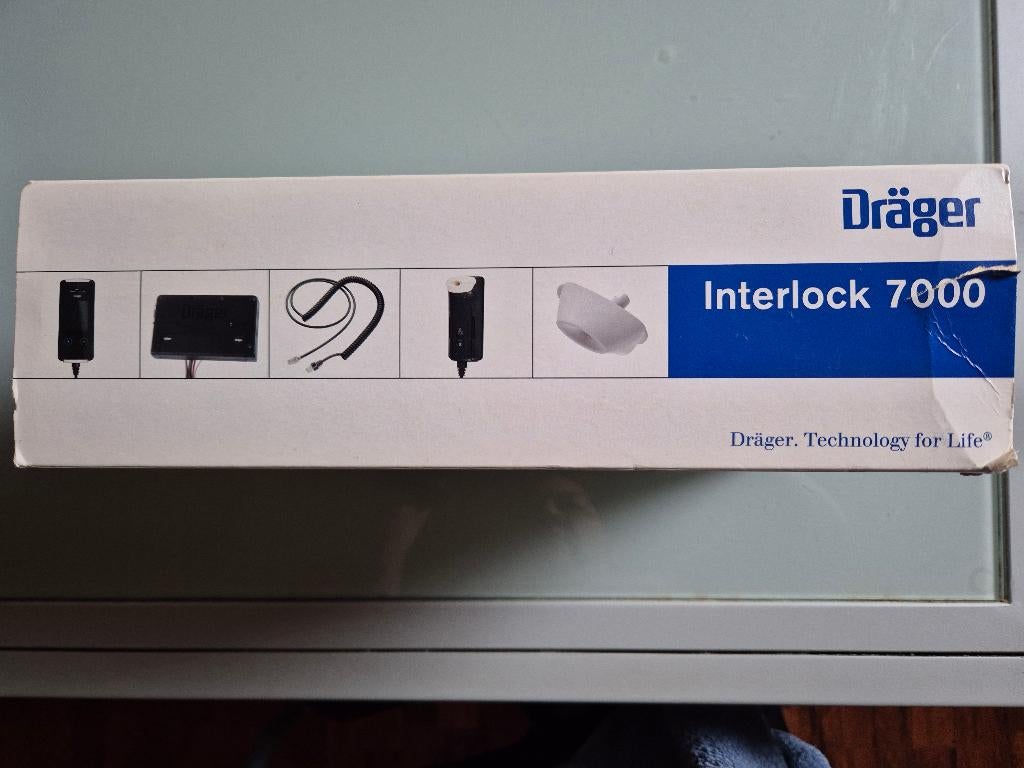 Alcoholsot Dräger Interlock 7000, Auto diversen, Auto-accessoires, Ophalen, Gebruikt