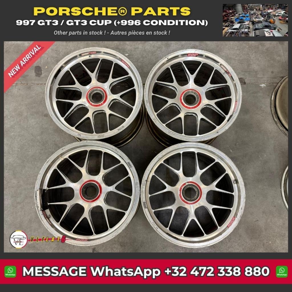 Jantes BBS RE1314 – Porsche 997 GT3 / GT3 CUP, Autos : Divers, Outils de voiture, Utilisé, Enlèvement