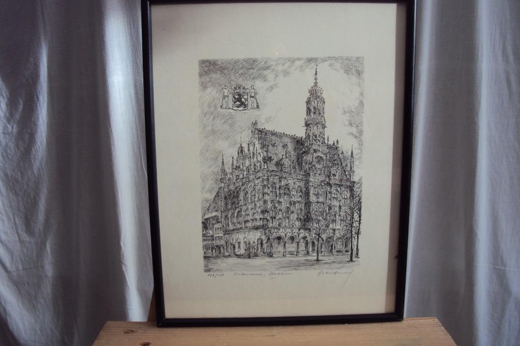 ets, Antiek en Kunst, Kunst | Etsen en Gravures, Ophalen