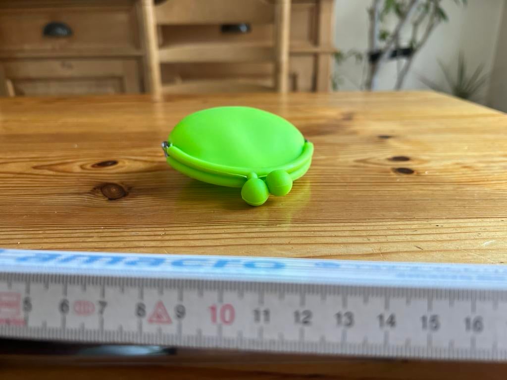 Porte-monnaie, Handtassen en Accessoires, Ophalen, Zo goed als nieuw, Groen