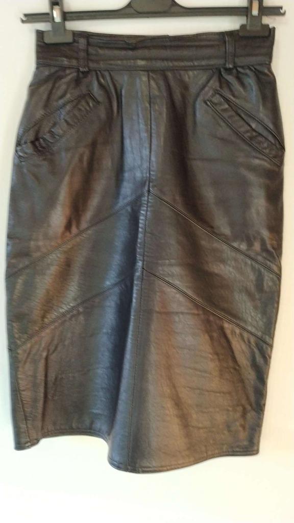 Echte lederen rok small, Ophalen of Verzenden