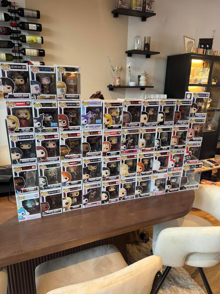 Vente en vrac de Funko Pops Wednesday, Horror, Kuromi, etc., Collections, Enlèvement ou Envoi