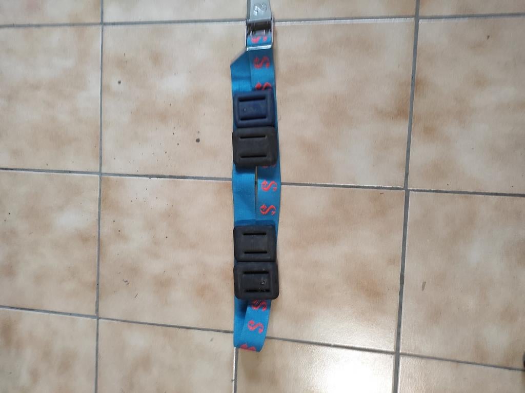 Ceinture  Scubapro et lest 6kg, Sports nautiques & Bateaux, Enlèvement ou Envoi, Comme neuf