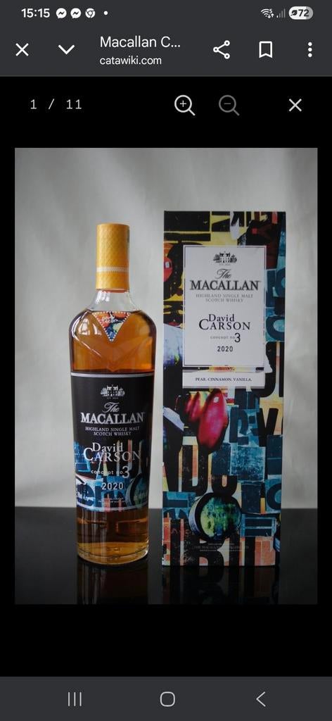 Macallan  concept 3. New, Verzamelen, Ophalen