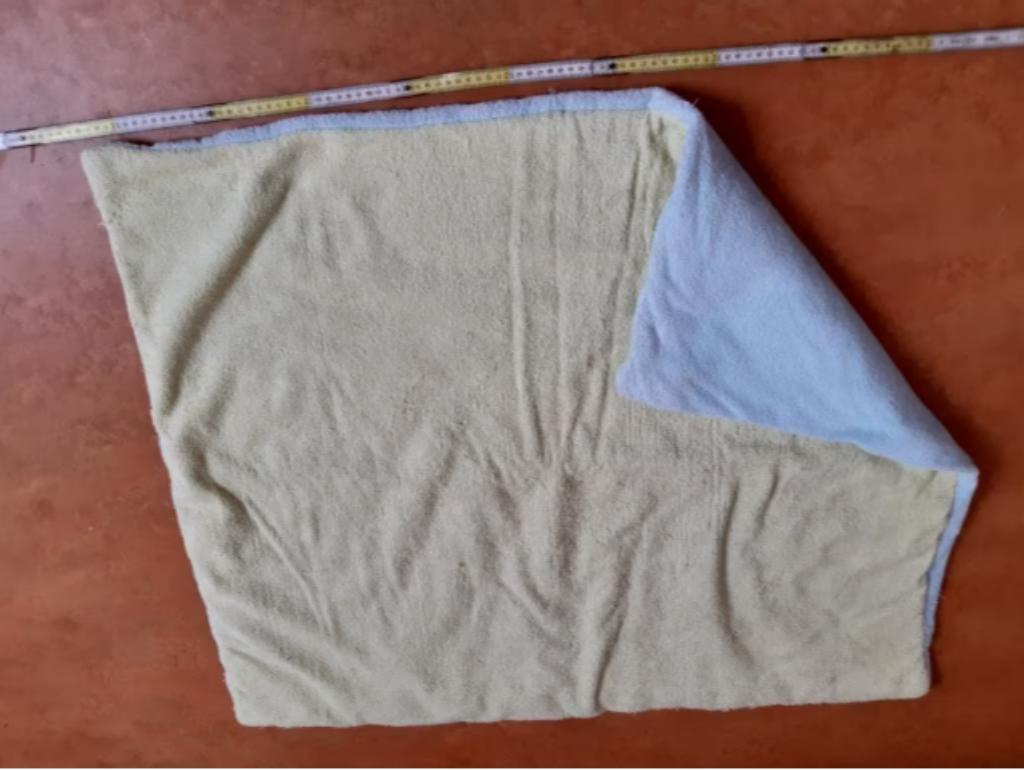 by speel mat lig deken 78x94cm geel blauw, Ophalen of Verzenden, Gebruikt, Overige typen