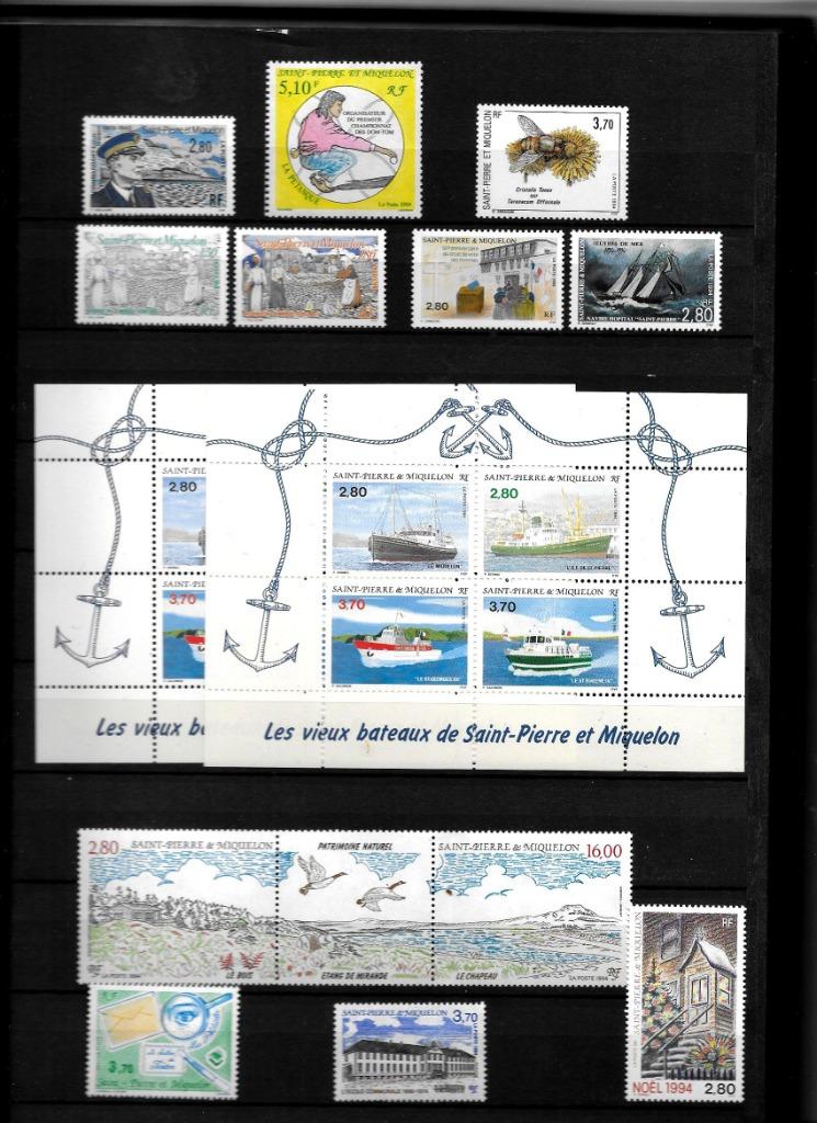 Timbres de SAINT PIERRE & MIQUELON, Enlèvement ou Envoi