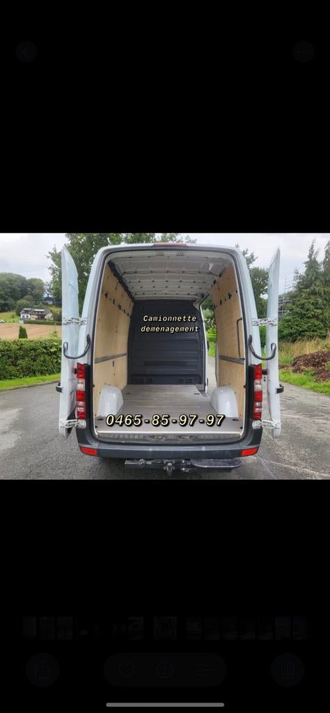 Camionette déménagement ( verhuizen )