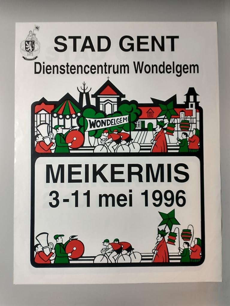 Stad Gent Meikermis 1996, Ophalen of Verzenden, Gebruikt