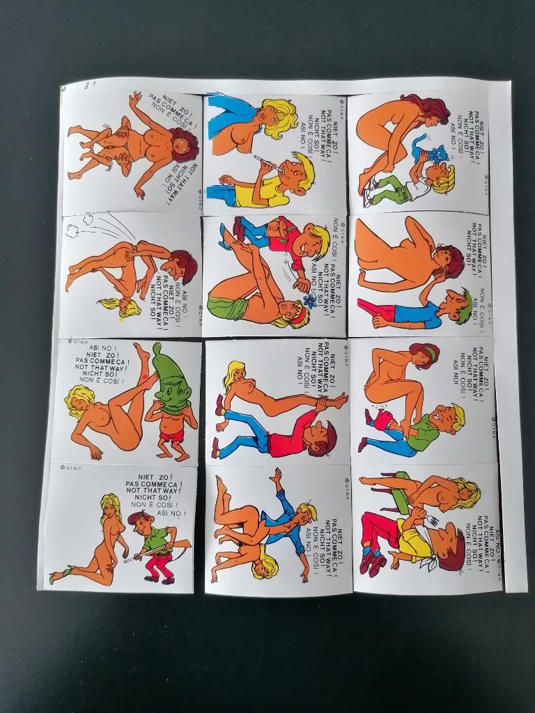 Vintage sticker set funny/Tirol 2 80s, Ophalen of Verzenden, Nieuw, Overige typen