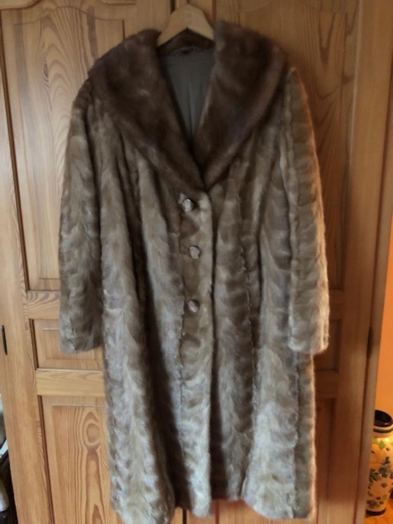 Très joli manteau vintage en fourrure de vison pleine peau., Vêtements | Femmes, Enlèvement, Porté, Taille 42/44 (L)