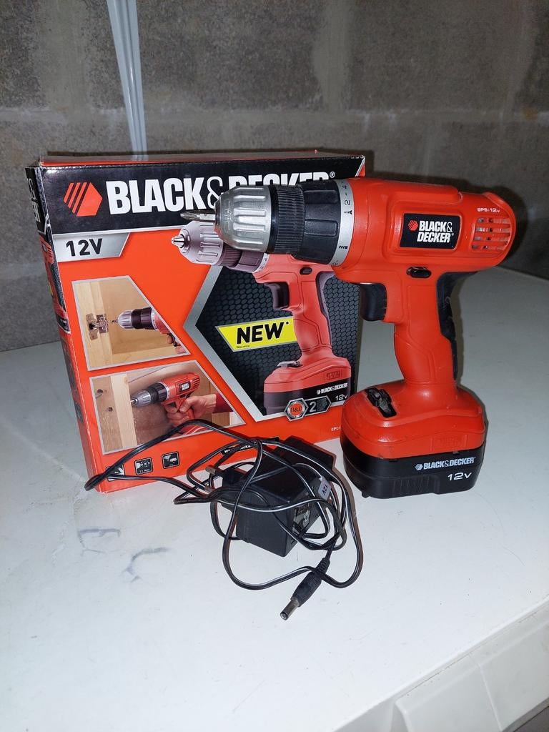 Perceuse/visseuse Black & Decker, Bricolage & Construction, Enlèvement, Comme neuf, Perceuse