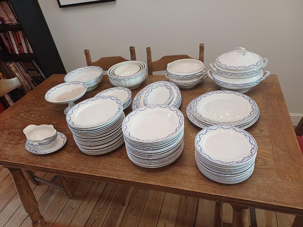 Boch Grande Guirlande – GG – Service 77 Pièces, Antiquités & Art, Enlèvement