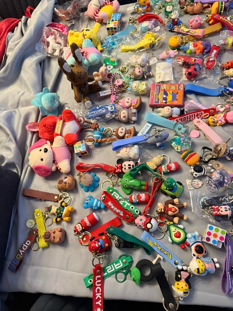 Groot lot Sleutel hangers, Verzamelen, Ophalen of Verzenden, Zo goed als nieuw