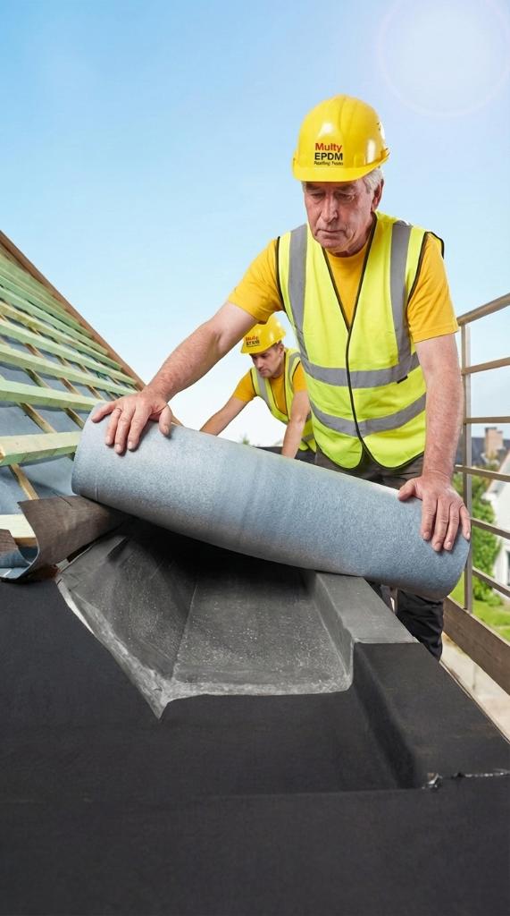 DAK GOOT LEK ? Zelfklevende EPDM 1,3mm v.a. € 8,50m, Doe-het-zelf en Bouw, Dakpannen en Dakbedekking, Ophalen, Overige materialen