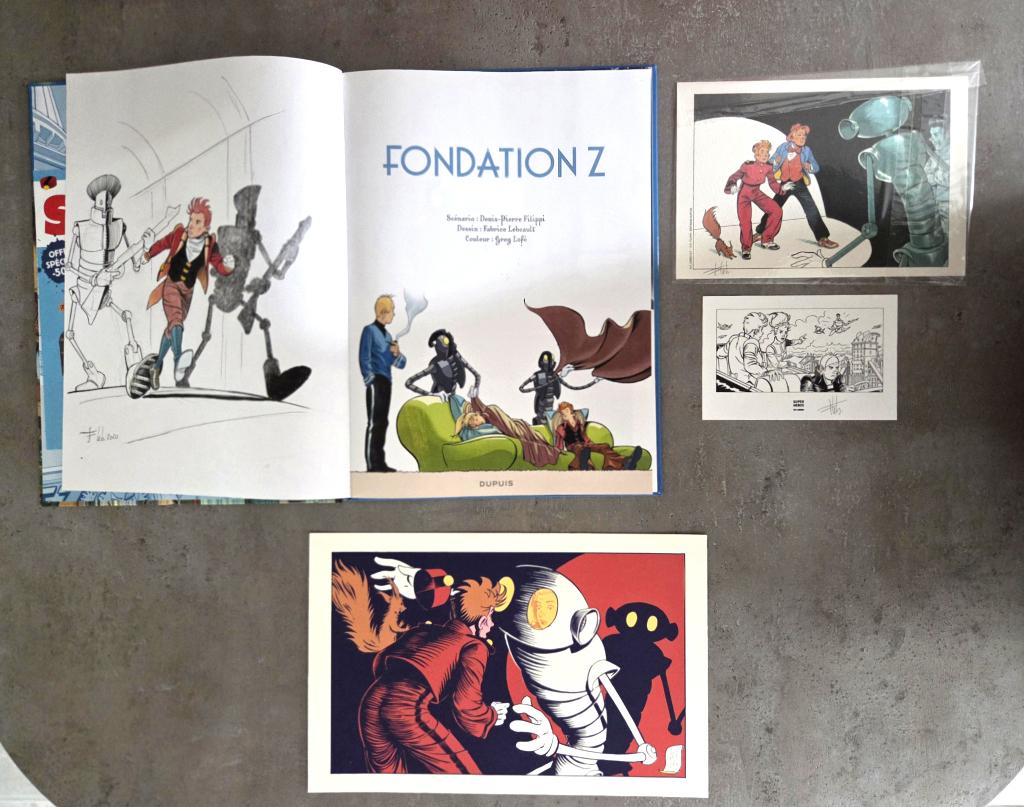 Spirou toewijding „Fondation Z” EO, nieuw, Eén stripboek, Nieuw, Ophalen of Verzenden, Lebeault