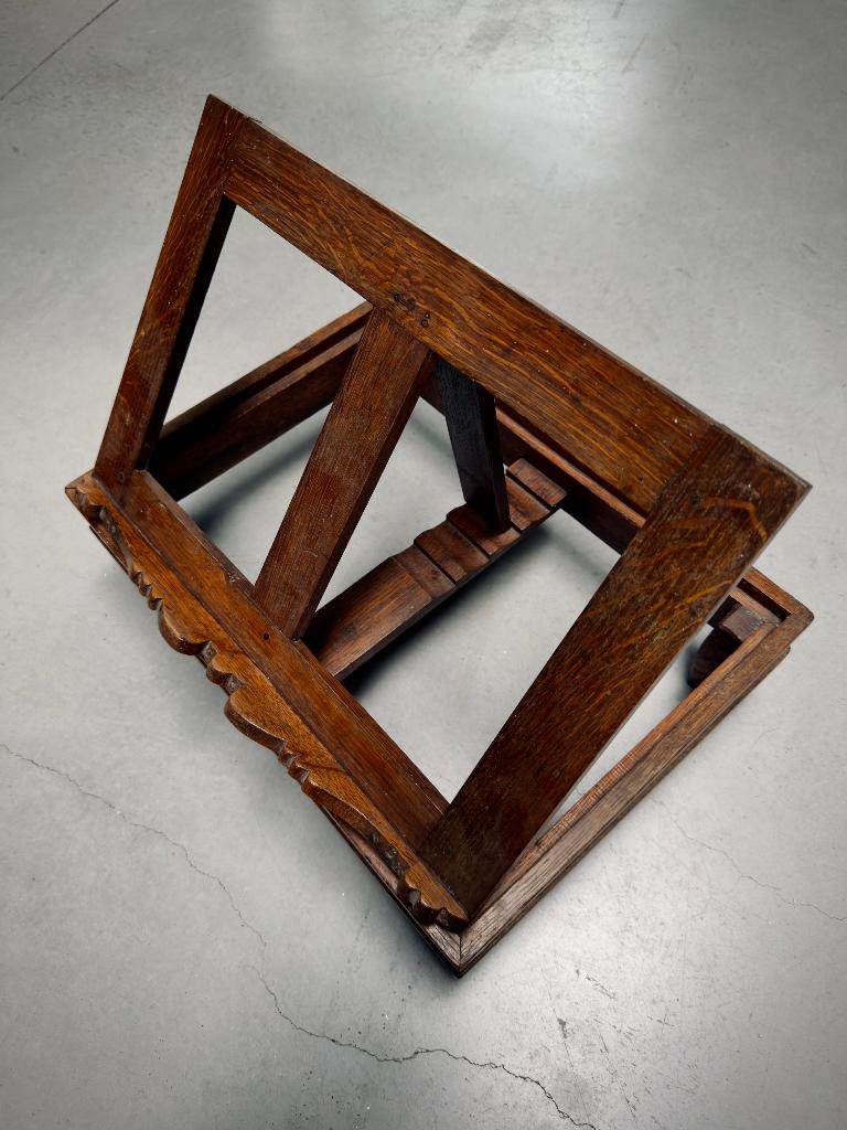 Support de missel en bois antique, support de livre, Enlèvement