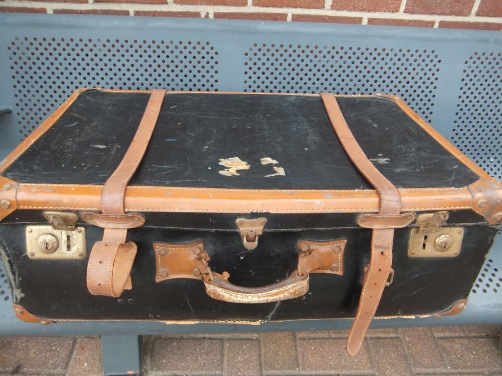 oude koffer, Ophalen of Verzenden