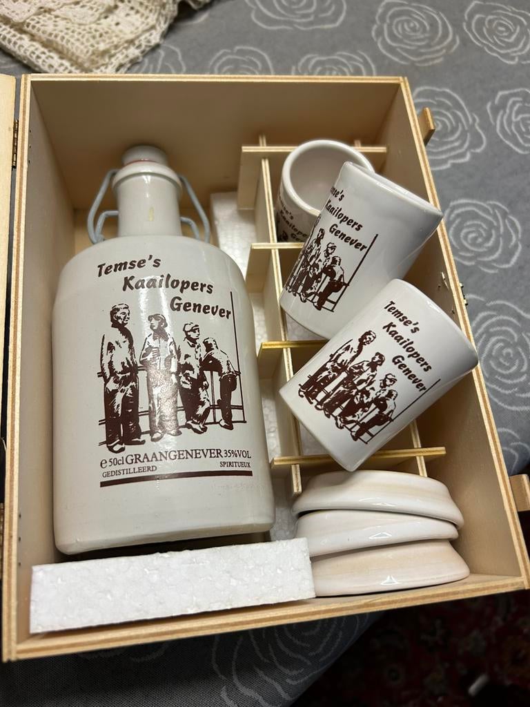 Temse Jenever Genever Kaailopers, Verzamelen, Ophalen of Verzenden, Zo goed als nieuw