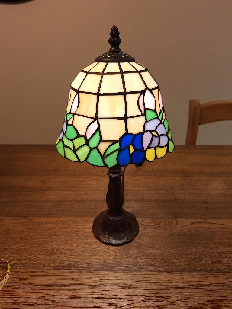 Lampe tiffany, Huis en Inrichting, Lampen | Tafellampen, Nieuw, Minder dan 50 cm, Ophalen