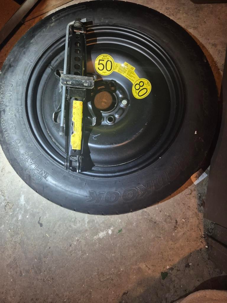 Reservewiel +krik  Ford ., Ophalen