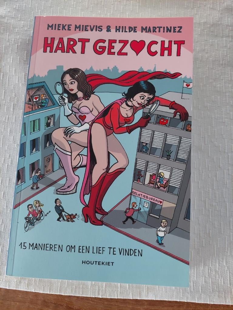 boek Hart gezocht, Livres, Psychologie, Mieke Mievis Hilde Martinez, Enlèvement ou Envoi, Comme neuf, Psychologie sociale