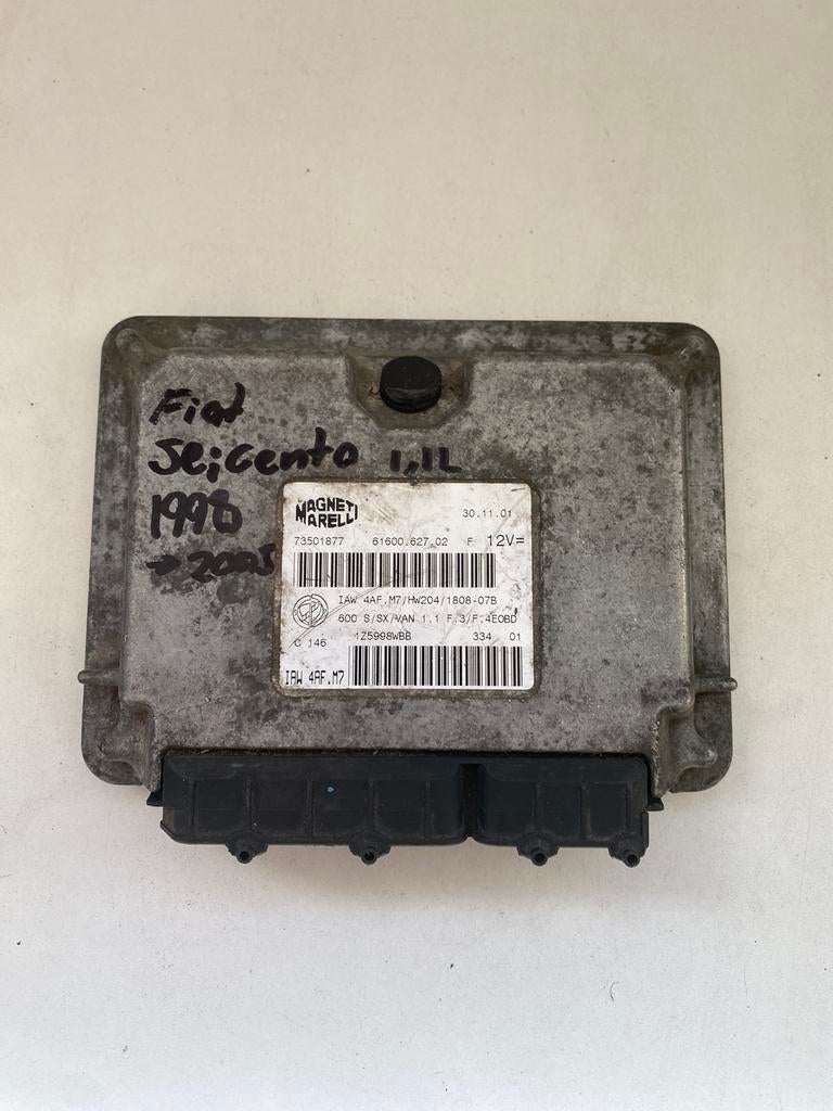 Moteur ECU pour Fiat Seicento/600 1.1i IAW 4AF.M7, Autos : Pièces & Accessoires, Enlèvement ou Envoi, Utilisé, Fiat