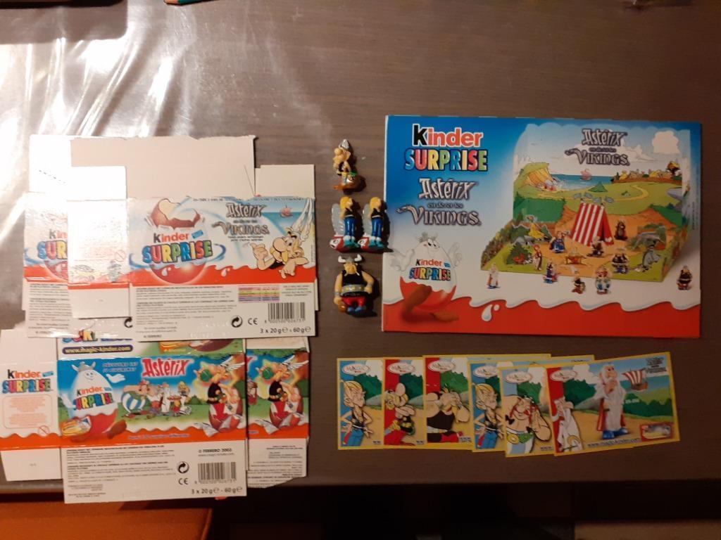 Astérix Uderzo Kinder surprise, Enlèvement ou Envoi, Astérix et Obélix, Utilisé, Statue ou Figurine