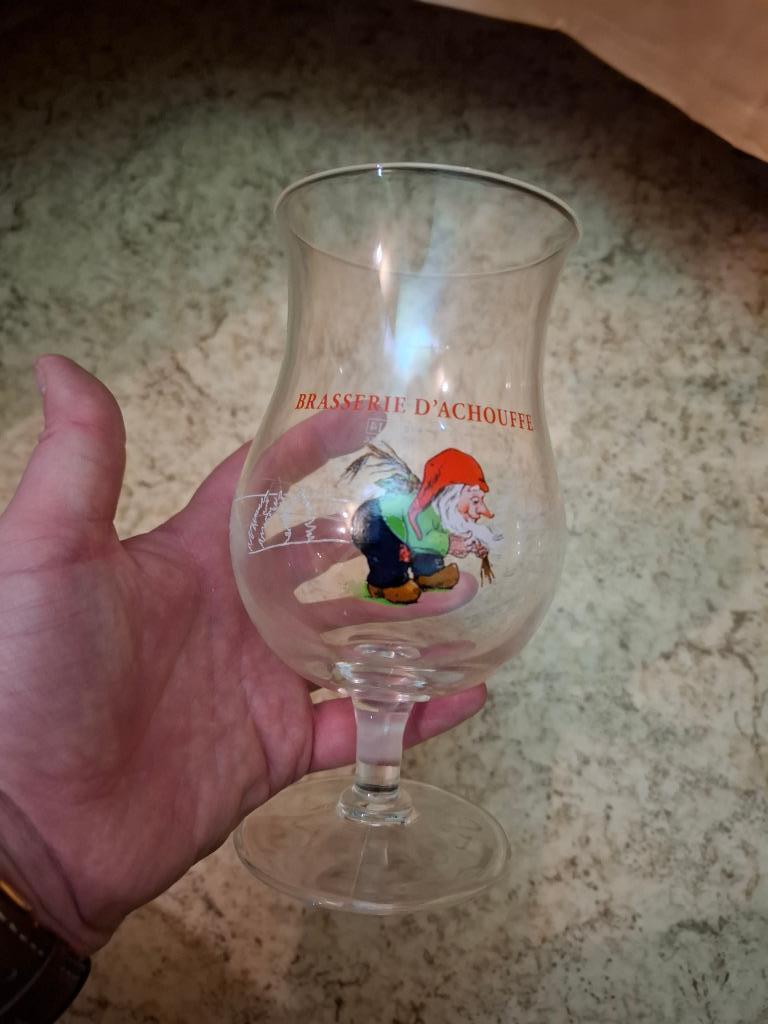 1 verre à Chouffe, Collections, Enlèvement, Comme neuf, Verre à bière