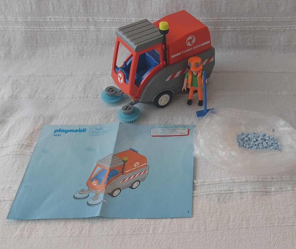 Playmobil 4045 - Bezemwagen, Kinderen en Baby's, Ophalen of Verzenden, Gebruikt, Complete set