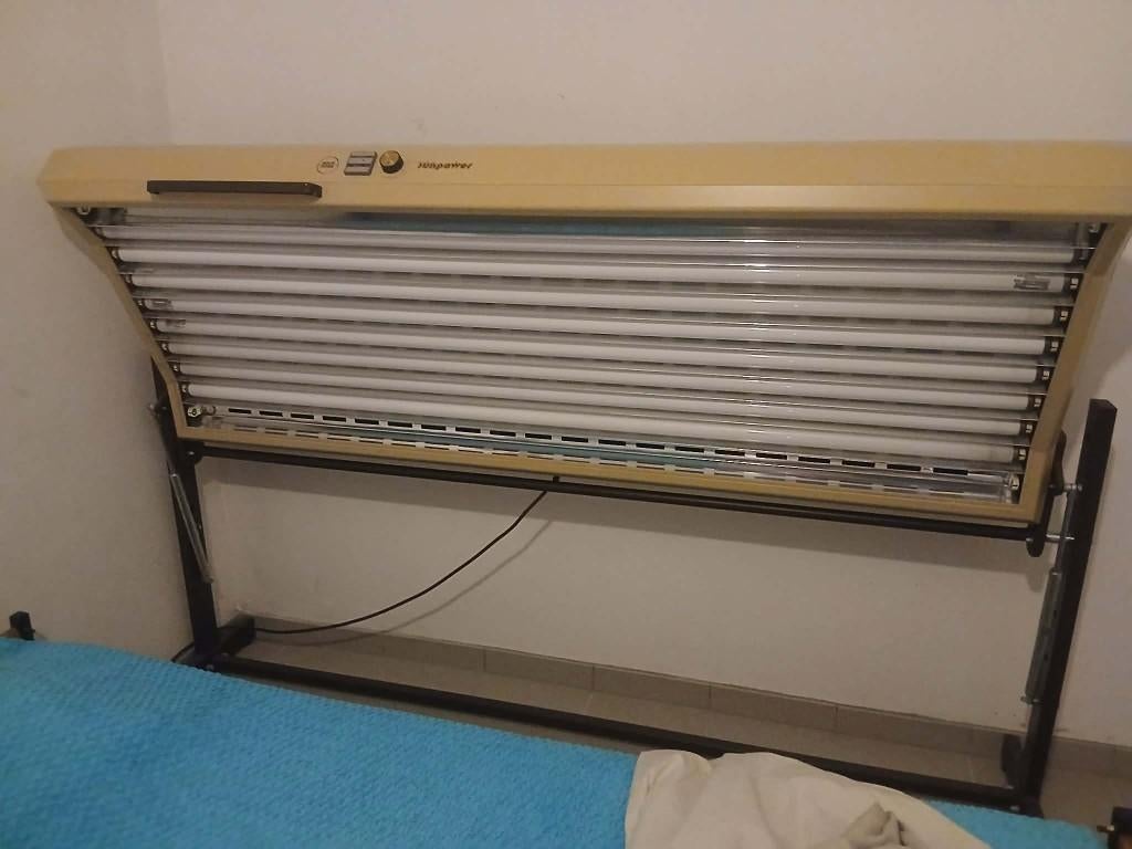 zonehemel, Ophalen, Gebruikt, Zonnebank enkelzijdig, Minder dan 10 lampen